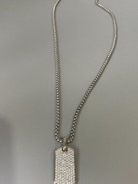 David Yurman Pavé Tag with Diamonds